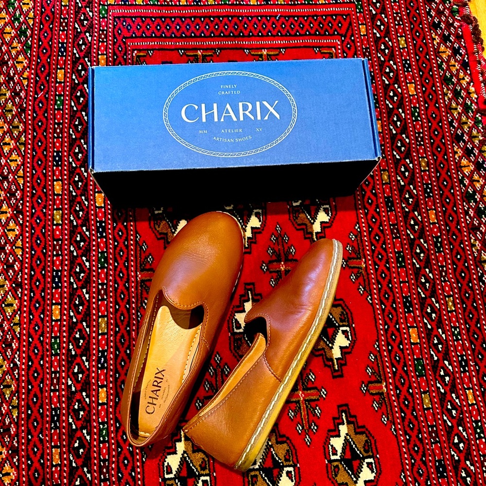 Charix shoes camel size 8.5